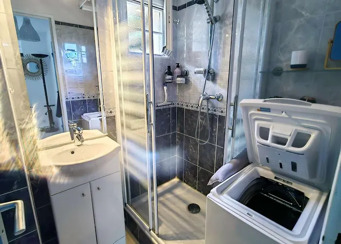 Lägenhet Spacieux T2 Climatise Avec Parking, Terrasse Et Wi-fi - Fr-1-607-205 Agde