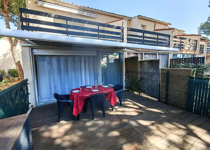Lägenhet Spacieux T2 Climatise Avec Parking, Terrasse Et Wi-fi - Fr-1-607-205