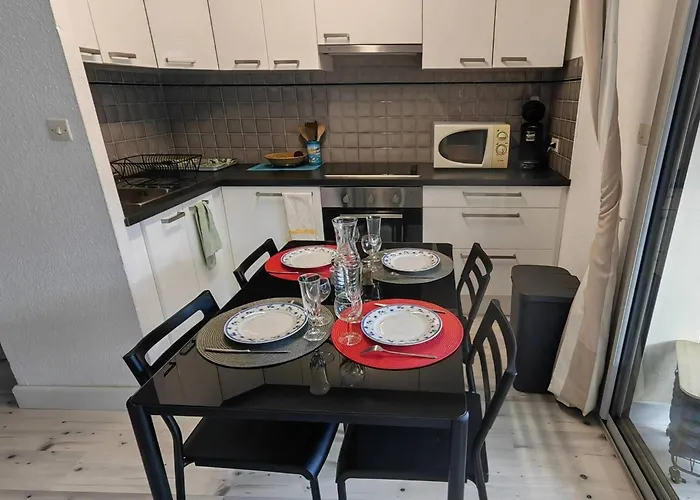 Lägenhet Spacieux T2 Climatise Avec Parking, Terrasse Et Wi-fi - Fr-1-607-205